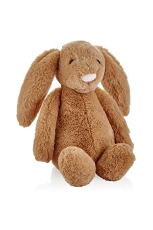 Babyjem Uyku Arkadaşım Oturabilen Tavşan Kahve 35 Cm