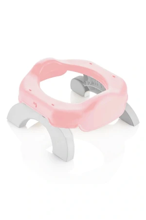 Babyjem Portatif Katlanabilir Lazımlık - Pembe (5 Adet Poşet Hediyeli)