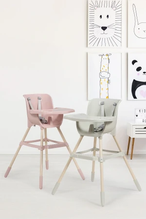 Babyjem Mama Sandalyesi Soft Pembe