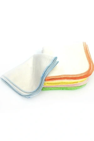 Babyjem %100 Pamuk Bebek Ağız Mendili Beyaz 28x28 Cm 10 Lu