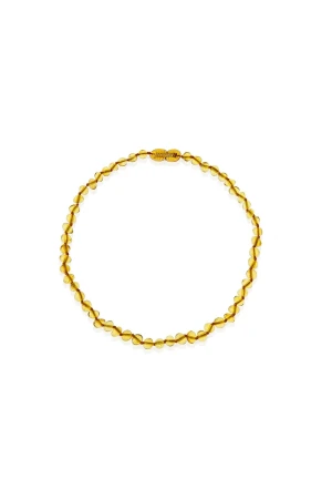 Babyjem Orjinal Sertifikalı Kehribar Bebek Kolyesi Bal