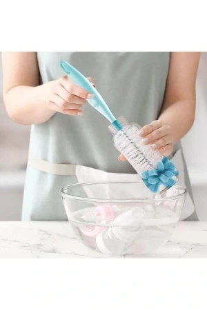 Babyjem Süngerli Biberon Fırçası 776 Mavi