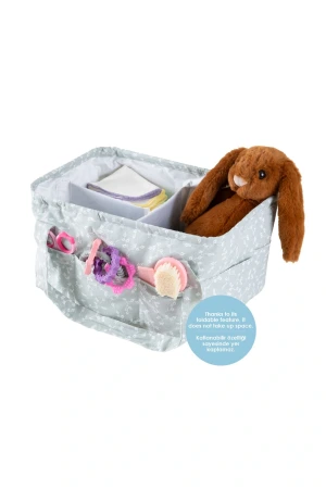 Babyjem Katlamalı Çanta Anne&Bebek Organizer Yeşil Çiçek