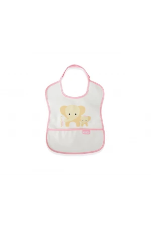 Babyjem Poli Muşamba Önlük Küçük Pembe