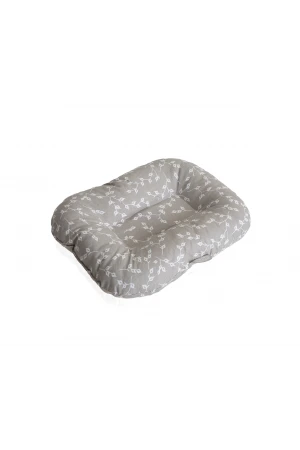 Babyjem Emzirme Yastığı Gri Çiçek
