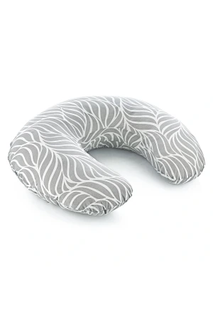 Babyjem Emzirme ve Destek Minderi Gri Yaprak