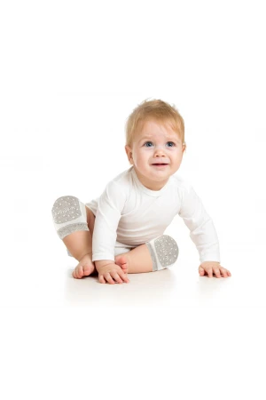 Babyjem Örgü Emekleme Dizliği Bej