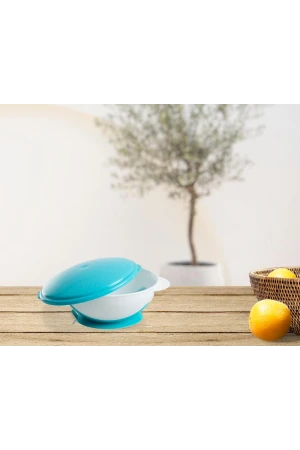 Babyjem Vakumlu Mama Tabağı Mavi