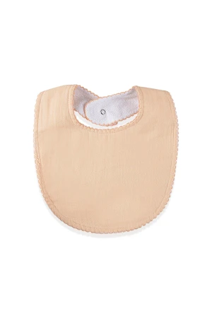 Babyjem Bürümcük Müslin Önlük Somon