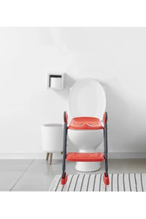 Babyjem Basamaklı Katlanır Klozet Adaptörü Mercan