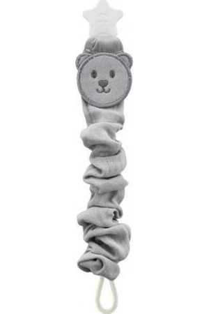 Babyjem Bürümcüklü Emzik Askısı Gri