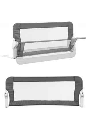 Babyjem Yatak Bariyeri Gri-beyaz Biyeli 120x50 cm