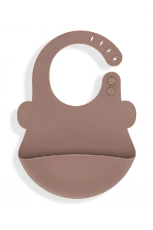 Babyjem Silikon Önlük Latte