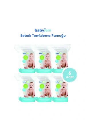 Babyjem Ultra Hassas Bebek Temizleme Pamuğu 6lı Fırsat Paketi (360 Adet)