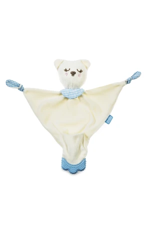 Babyjem Diş Kaşıyıcılı Sevimli Uyku Arkadaşım Mavi