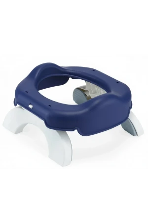 Babyjem Portatif Katlanabilir Lazımlık İndigo Mavi New Color