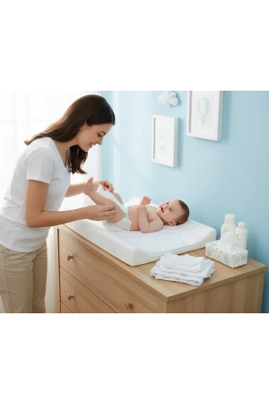 Babyjem Terleme Önleyici Bebek Kundaklı Alt Açma Minderi