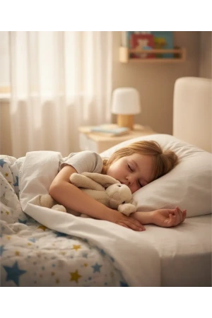 Babyjem Uyku Arkadaşım Oturabilen Tavşan Vizon 35 cm