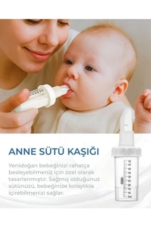 Babyjem Yumuşak Uçlu Anne Süt Kaşığı