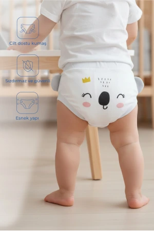 Babyjem Soft Alıştırma Külodu Beyaz 2 Yaş