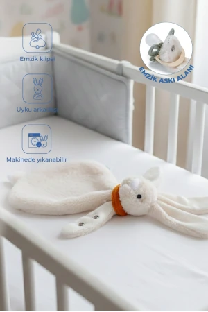Babyjem Emzik Askılı Tavşan Uyku Arkadaşı Taş