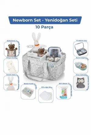 Babyjem Yenidoğan Bebek Hediye Seti 10 Parça