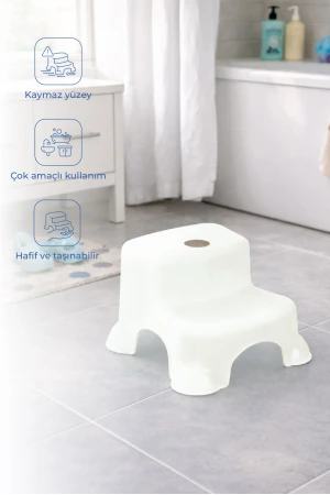 Babyjem Kaydırmaz Bebek Katlı Basamağı Kum Beji