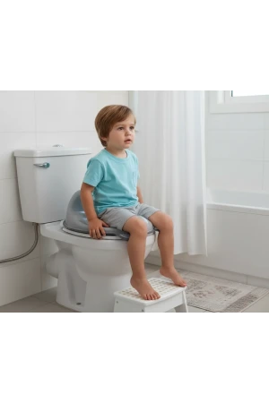 Babyjem Plastik Klozet Adaptörü New Soft Gri