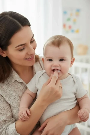 Babyjem Parmak Diş Fırçası + Saklama Kabı Hediyeli