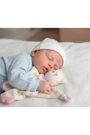 Babyjem Diş Kaşıyıcılı Sevimli Uyku Arkadaşım Pembe