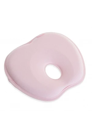 Babyjem Bebek Düz Kafa Yastığı Düz Kafa Engelleyici Yastık Pembe