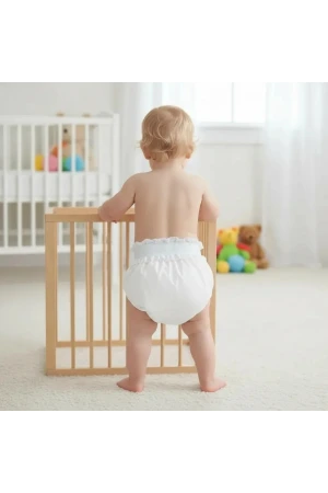 Babyjem Alıştırma Külodu 3 Yaş Beyaz