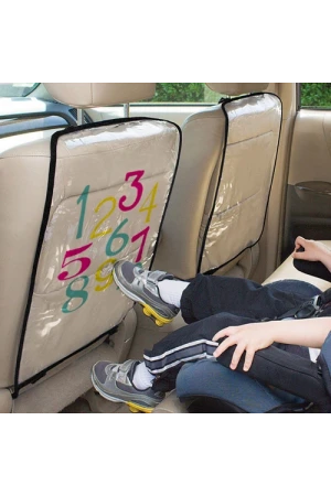 Babyjem Desenli Oto Koltuğu Arkası Koruyucu Sayıları Öğreniyorum Temalı