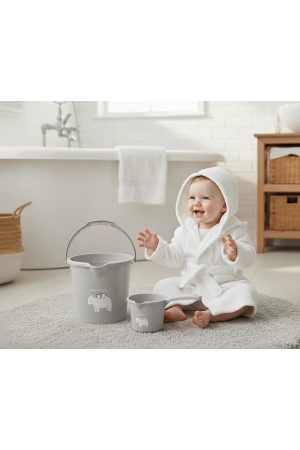 Babyjem Kova & Maşrapa Set Mat Gri