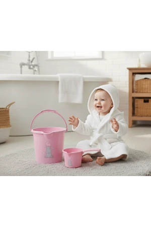 Babyjem Kova & Maşrapa Set Mat Pembe