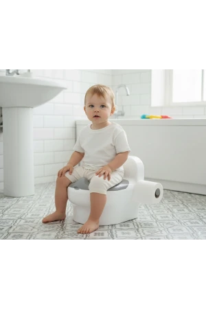 Babyjem Bebeğimin İlk Tuvaleti Sifon Sesli Lazımlık Oturak