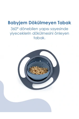 Babyjem Dökülmeyen Tabak Gri