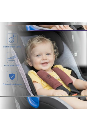 Babyjem Emniyet Kemeri Boyun Koruyucu Gül Kurusu