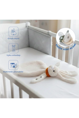 Babyjem Emzik Askılı Tavşan Uyku Arkadaşı Taş