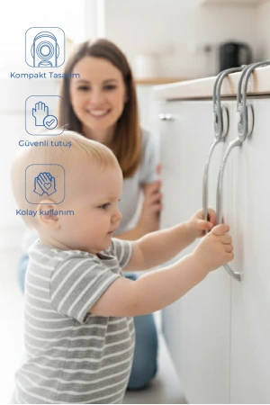 Babyjem Mini Çok Amaçlı Kilit 2 Li Paket