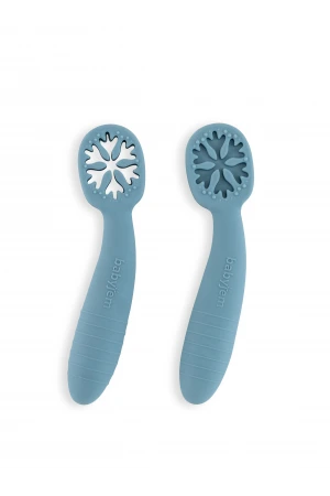 Babyjem Silikon İkili İlk Kaşığım Mint