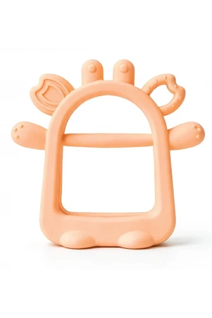 Babyjem Silikon Kolay Kavrama Diş Kaşıyıcı Soft Somon
