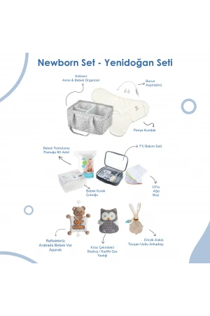 Babyjem Yenidoğan Bebek Hediye Seti 10 Parça