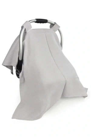 Babyjem Çok Amaçlı Müslin Ana Kucağı Örtüsü Gri