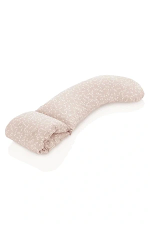 Babyjem Çok Fonksiyonlu Emzirme Destek Minderi & Anne Hamile Yastığı Somon Outlet