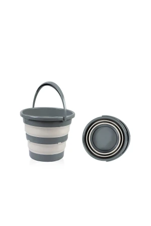 Babyjem Katlanır Bebek Banyo Kovası Antrasit