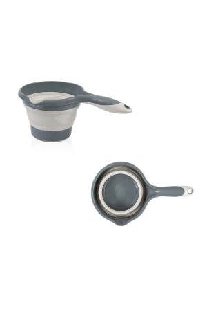 Babyjem Katlanır Bebek Banyo Maşrapa Antrasit