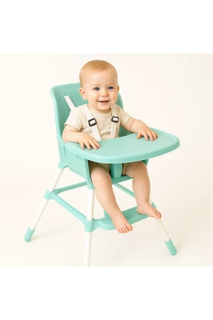 Tripper Brunch Pratik Mama Sandalyesi Soft Mavi