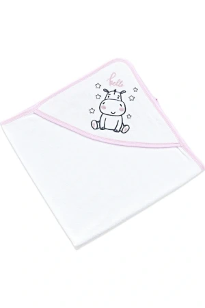 Babyjem Keseli Bebek Havlusu Ultra Emici Pembe Outlet