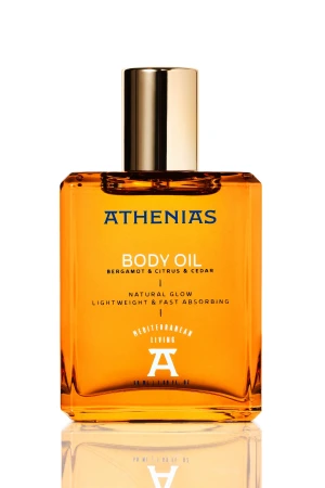 Athenias Yüz Ve Vücut Yağı 50 ml 21 Çeşit Organik Yağ Ve Ekstrakt Nemlendirici Doğal Parlaklık
